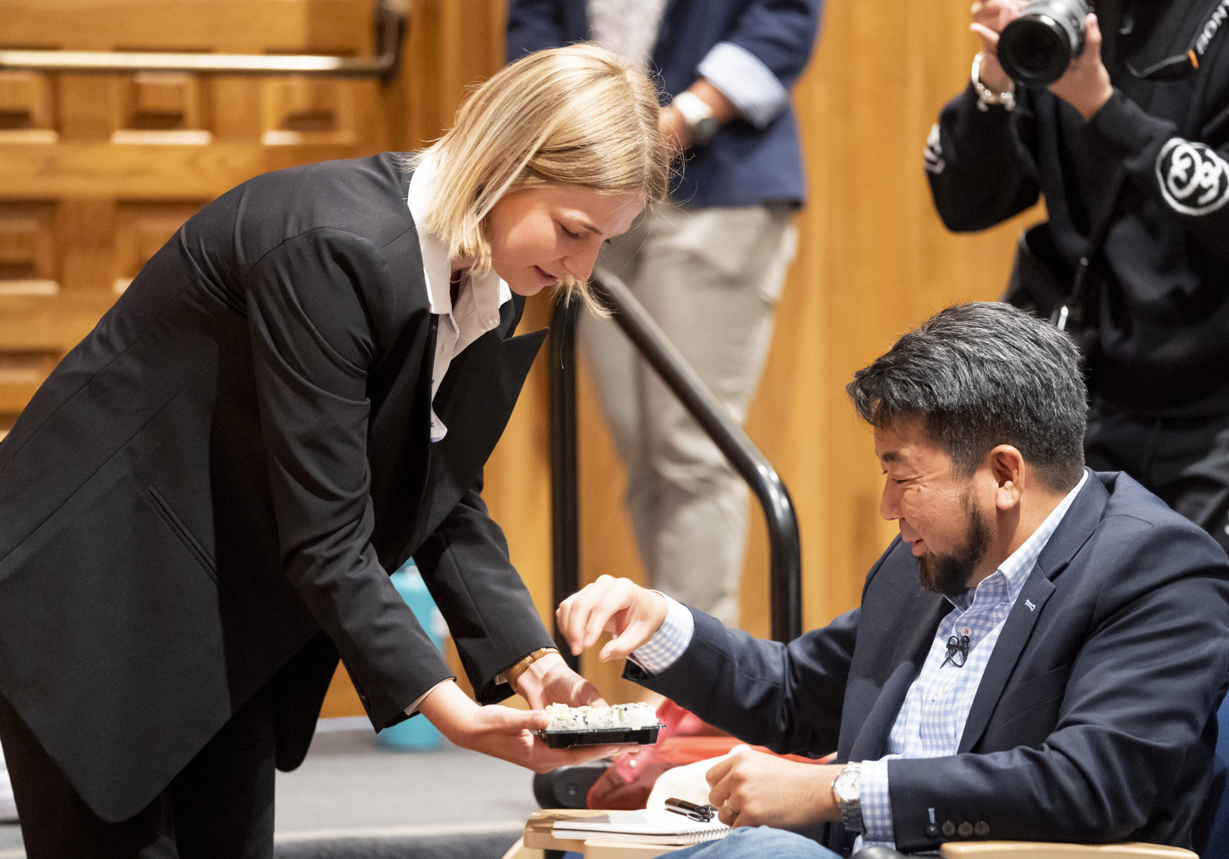 Sutardja Center for Entrepreneurship &amp; Technology’s Collider Cup XII at UC Berkeley’s Sibley Auditorium in Berkeley, Calif. on Friday, May 5, 2023. (Photo by Adam Lau/Berkeley Engineering)